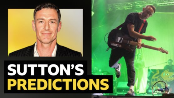 Sutton的預(yù)測(cè)vs嘉賓Idlewild吉他手Rod Jones & AI