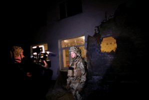 烏克蘭叛軍稱遭遇烏克蘭政府軍炮擊