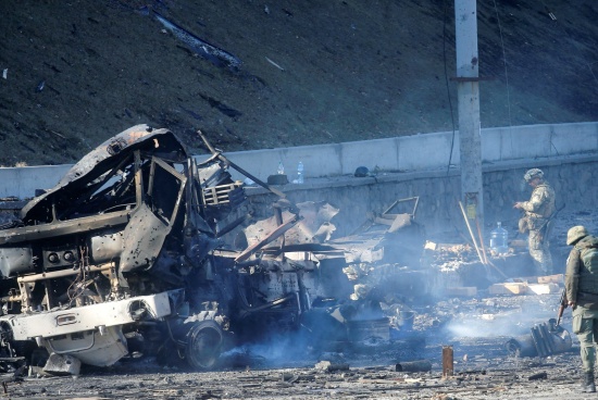 烏克蘭部長稱俄羅斯在戰(zhàn)爭中損失了約4300人，146輛坦克，27 架飛機和26架直升機。