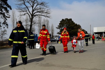 烏克蘭難民潮考驗中歐能力極限