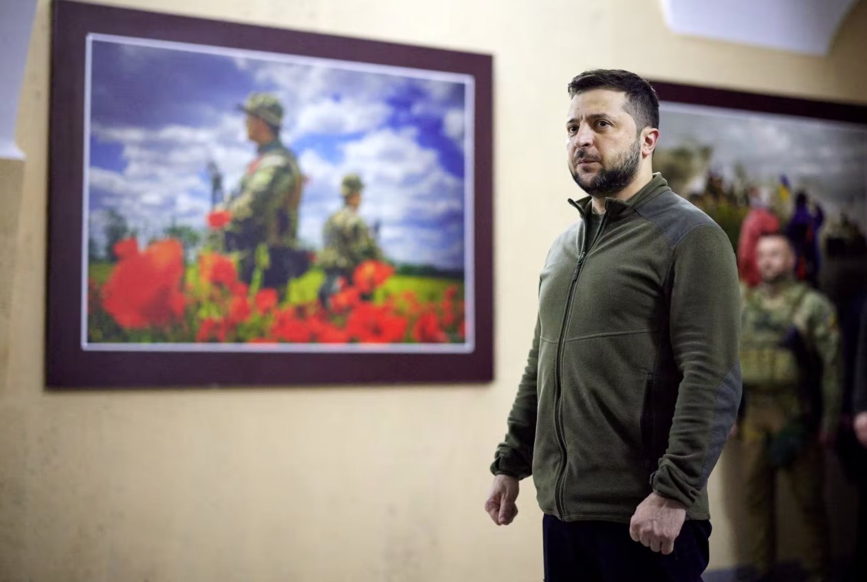 烏克蘭總統(tǒng)澤連斯基要求西方國家提供武器 問他們是否害怕俄羅斯