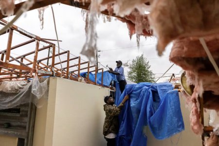 美國(guó)南部遭遇龍卷風(fēng)襲擊 佐治亞州迎接更多風(fēng)暴