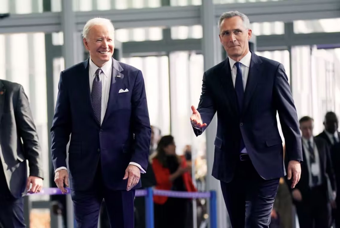 拜登將在白宮會見北約秘書長斯托爾滕貝格