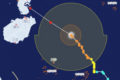 臺風(fēng)暹芭最新消息