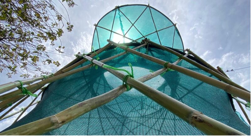 墨西哥用傳統(tǒng)的捕霧方法來(lái)應(yīng)對(duì)水資源短缺