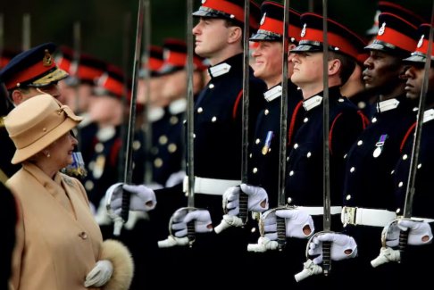 英國哈里王子抵達(dá)巴爾莫勒爾