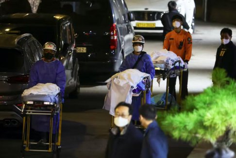 拜登對(duì)韓國(guó)踩踏事故表示哀悼