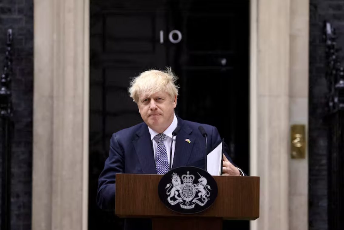 鮑里斯&middot;約翰遜關(guān)于退出英國首相競選的聲明