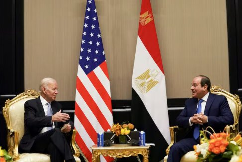拜登在與埃及塞西的會(huì)談中提出人權(quán)問(wèn)題