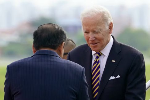 拜登感謝柬埔寨總理對烏克蘭戰(zhàn)爭的立場