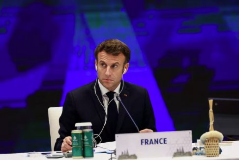 法國(guó)總統(tǒng)馬克龍指責(zé)俄羅斯在非洲具有“掠奪性”影