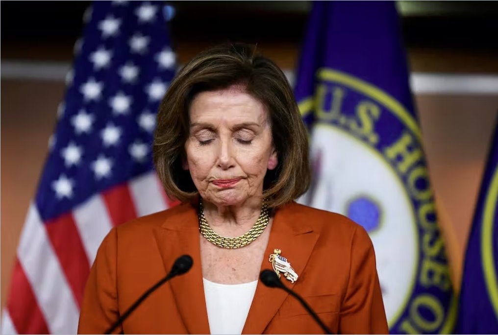 佩洛西將辭去美國眾議院領導職務