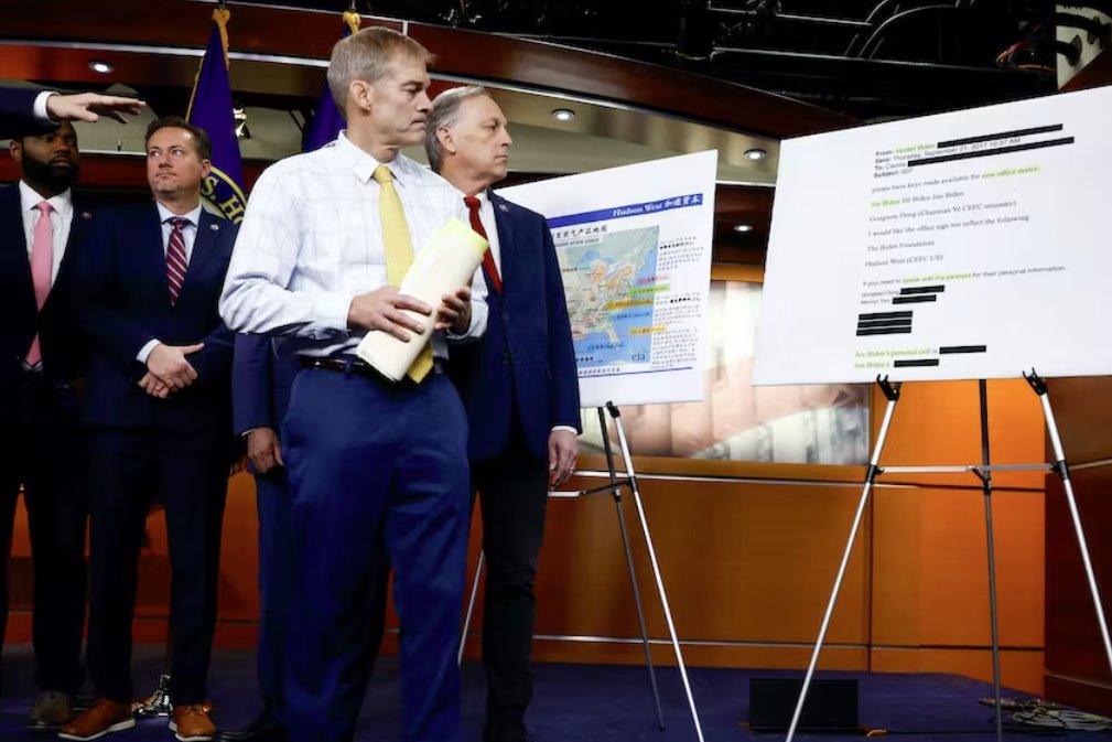 美國眾議院共和黨人把調(diào)查拜登作為首要任務