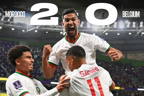 比利時vs摩洛哥誰強 卡塔爾世界杯摩洛哥2:0比利時