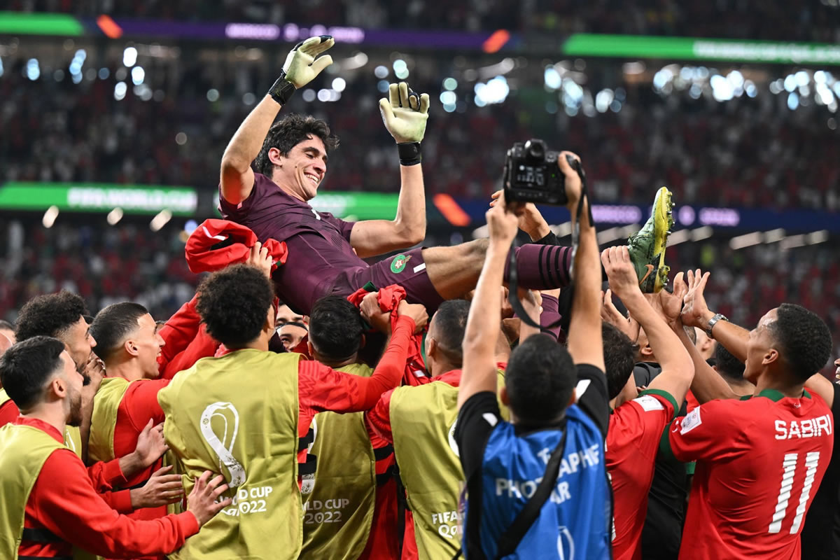 西班牙點球大戰(zhàn)出局 點球大戰(zhàn)摩洛哥隊門將布努撲出3個點球