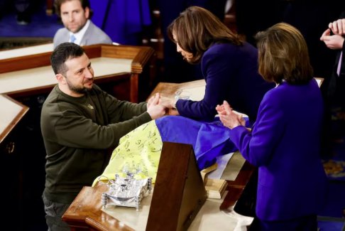 美國副總統哈里斯將在慕尼黑會議上制定援助烏克蘭