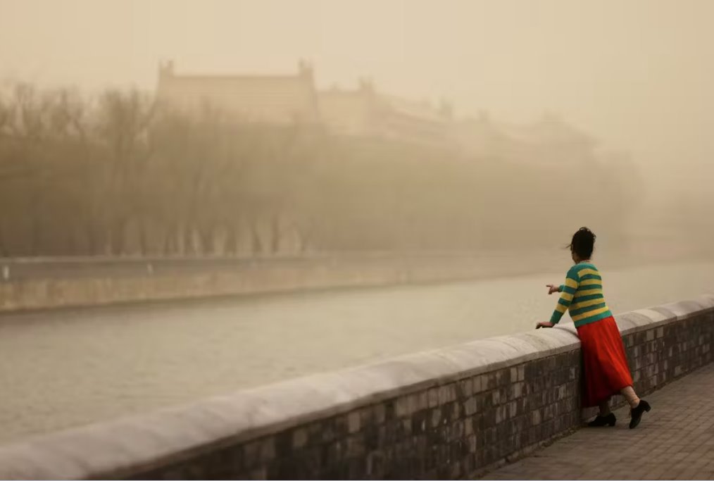 沙塵暴、危險(xiǎn)污染重回北京