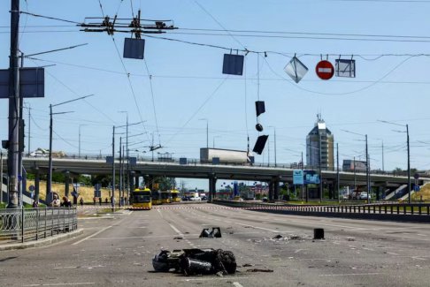 俄羅斯對(duì)烏克蘭基輔發(fā)動(dòng)大規(guī)模轟炸