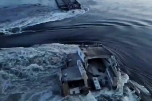 烏克蘭大壩決堤后洪水造成的死亡人數(shù)上升