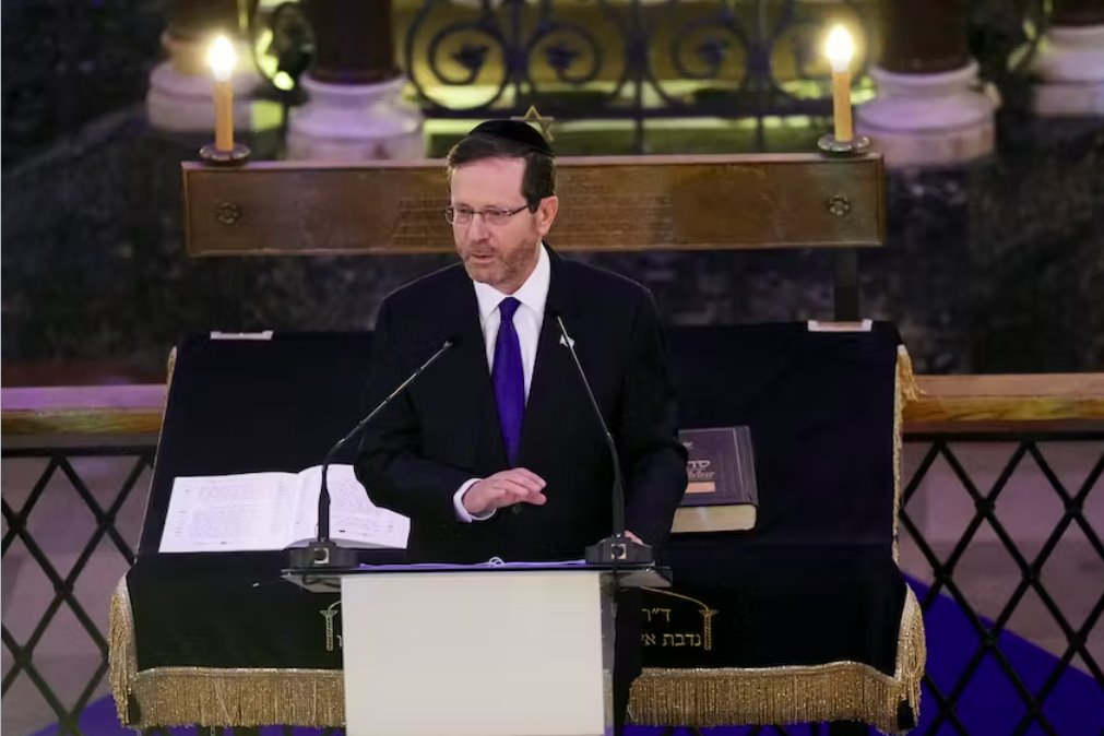 以色列總理赫爾佐格將于7月19日在美國(guó)國(guó)會(huì)聯(lián)席會(huì)議上發(fā)表講話(huà)