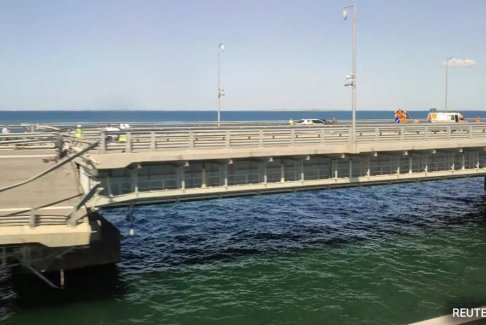 澤連斯基稱克里米亞大橋是一個(gè)軍事目標(biāo)