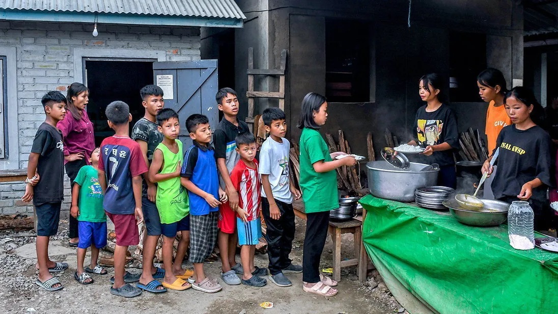 印度東北部曼尼普爾邦種族沖突持續(xù)，圖片：蓋蒂圖片社