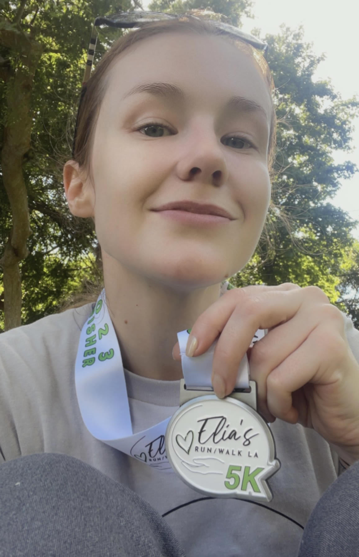 偶像女神Emily Bloom參加洛杉磯Elia Run Walk LA 5k走跑活動(dòng)