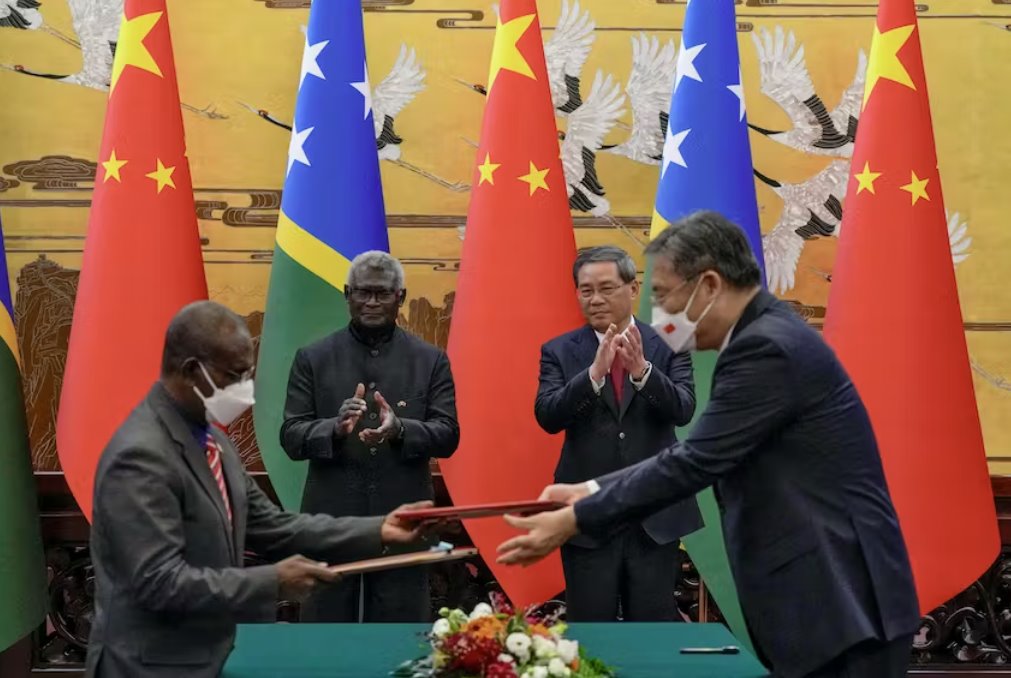 所羅門群島總理從北京回國(guó)稱澳大利亞&ldquo;不睦&rdquo;