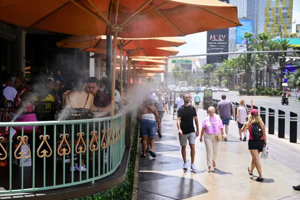 從夏威夷到北卡羅來(lái)納州都是持續(xù)高溫惡劣天氣交織在一起