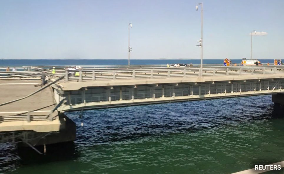 澤連斯基稱克里米亞大橋是一個軍事目標