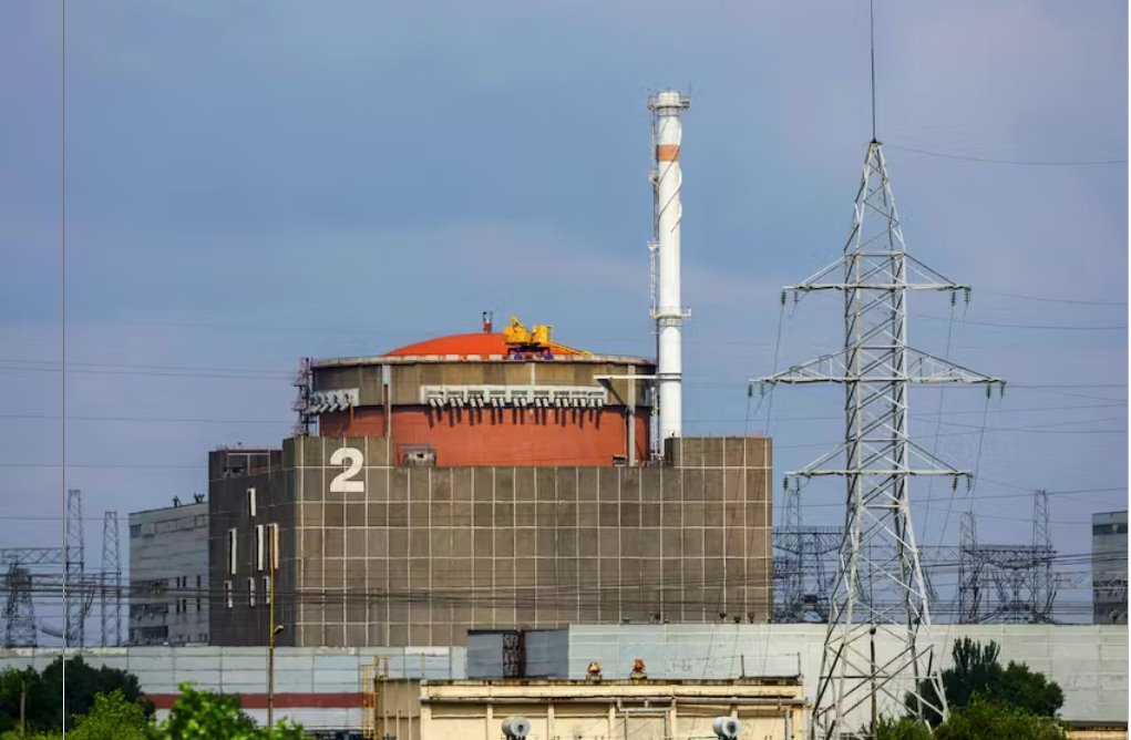 俄羅斯控制的核電站內(nèi)有地雷