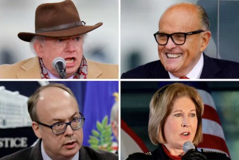 誰(shuí)是在佐治亞州選舉計(jì)劃中被起訴的特朗普盟友？