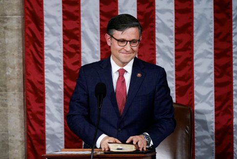 美國眾議院新議長稱烏克蘭和以色列的資金請求應(yīng)該