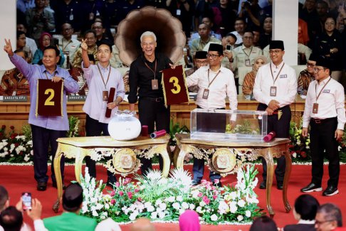 印度尼西亞總統(tǒng)選舉的競(jìng)選活動(dòng)開(kāi)始