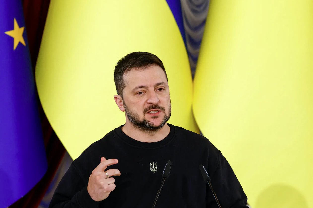 G7領(lǐng)導(dǎo)人將于周三與烏克蘭總統(tǒng)澤連斯基舉行視頻會議