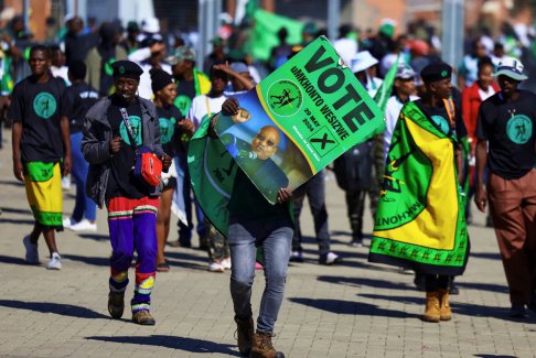  南非新政黨目標(biāo)是在5月29日的選舉中贏得議會(huì)多數(shù)席