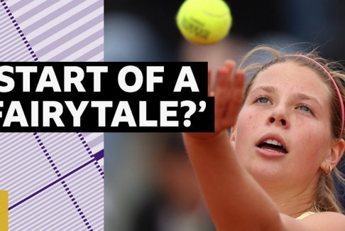 英國15歲選手克魯格曼 距離進入溫網(wǎng)僅一場勝利