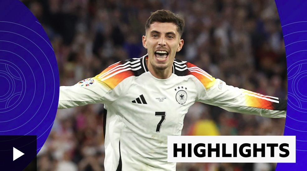 2024年歐洲杯揭幕戰(zhàn)：德國隊5-1大勝蘇格蘭隊