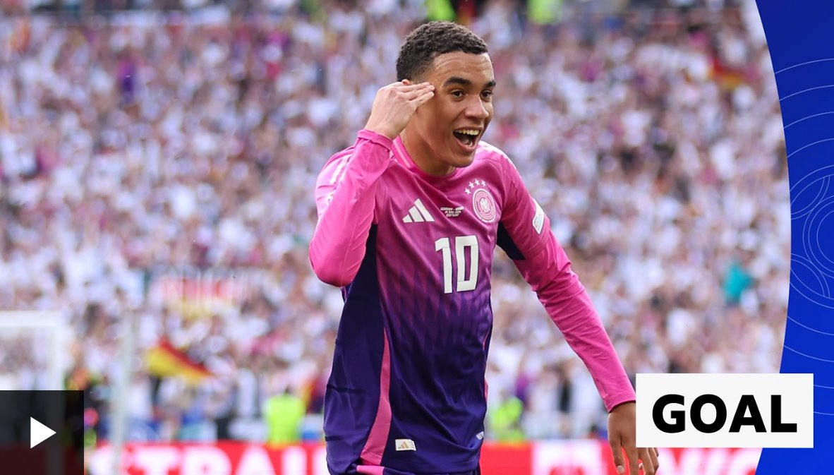 穆西亞拉近距離破門，幫助德國隊取得領(lǐng)先