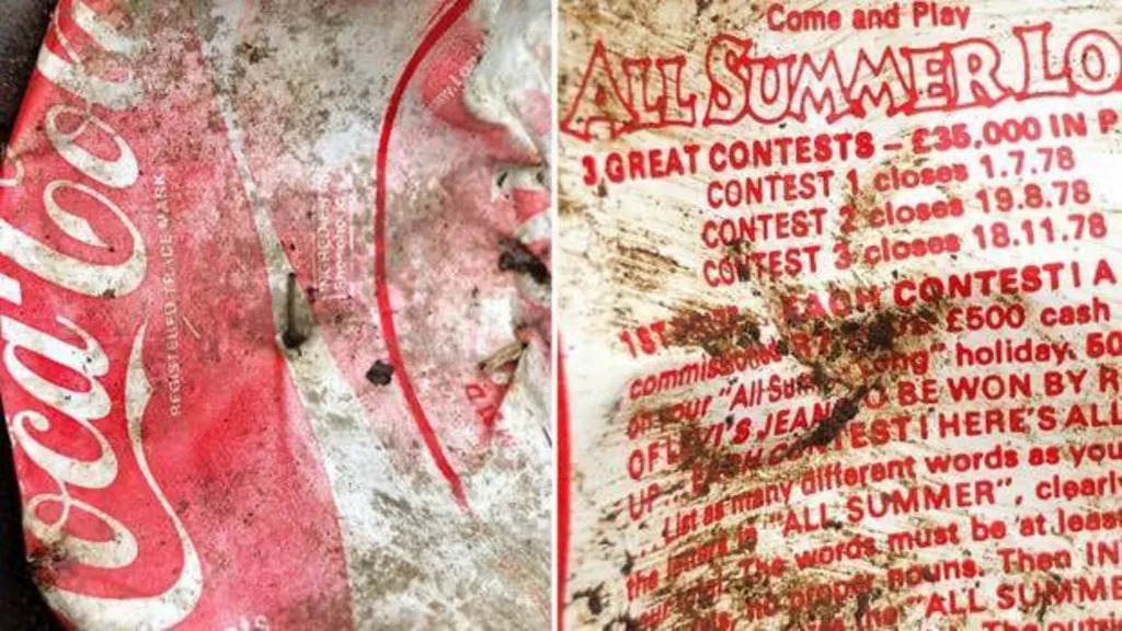 彼得伯勒垃圾協(xié)會撿到了一個1978年的可口可樂罐