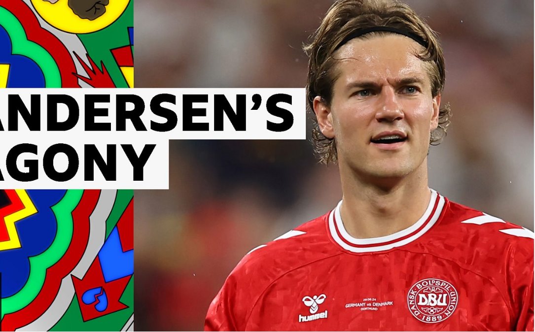 丹麥隊(duì)的安德森進(jìn)球被吹，16秒后因手球被判罰點(diǎn)球。