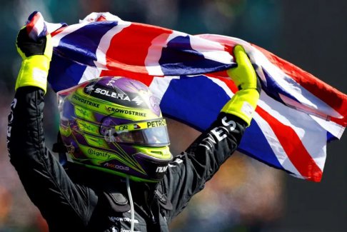 漢密爾頓第九次贏得英國大獎賽冠軍