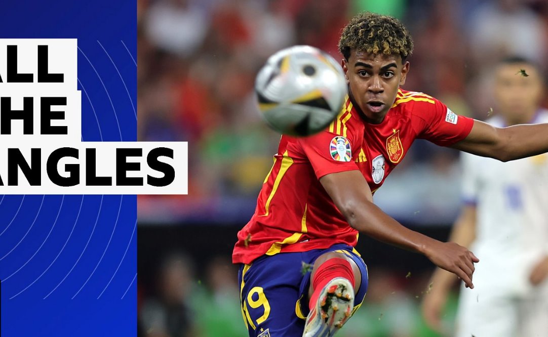 亞馬爾&ldquo;令人難以置信的進(jìn)球&rdquo;的各個(gè)角度