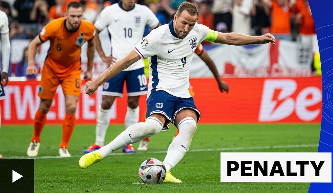 凱恩3個(gè)進(jìn)球分享2024年歐洲杯金靴獎(jiǎng)