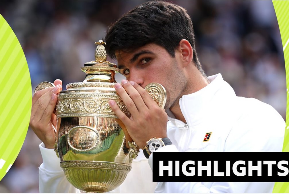 阿爾卡拉茲直落兩盤擊敗德約科維奇衛(wèi)冕溫網(wǎng)冠軍