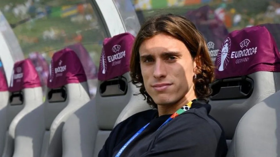 里卡多&middot;卡拉菲奧里(RiccardoCalafiori)代表意大利隊(duì)參加2024年歐洲杯三場(chǎng)比賽