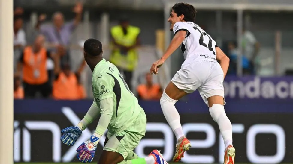 馬特奧&middot;坎切列里(MatteoCancellieri)在恢復(fù)帕爾馬領(lǐng)先后離開(kāi)