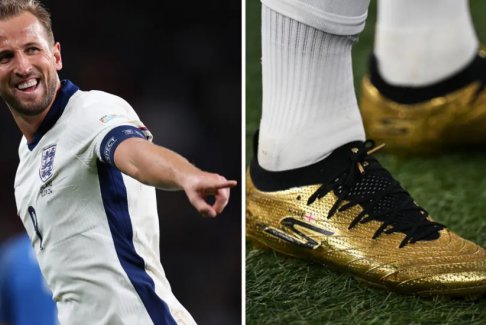 哈里·凱恩代表英格蘭國家隊出場100場比賽