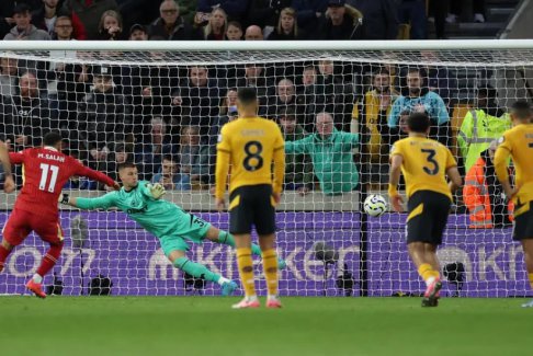 英超聯(lián)賽狼隊1-2利物浦