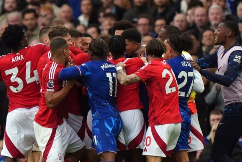 英超聯(lián)賽切爾西1-1諾丁漢森林